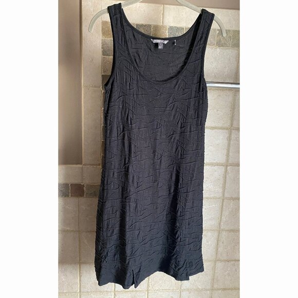 Toad&Co "Samba Wave Tank Dress" black, small - Picture 3 of 8